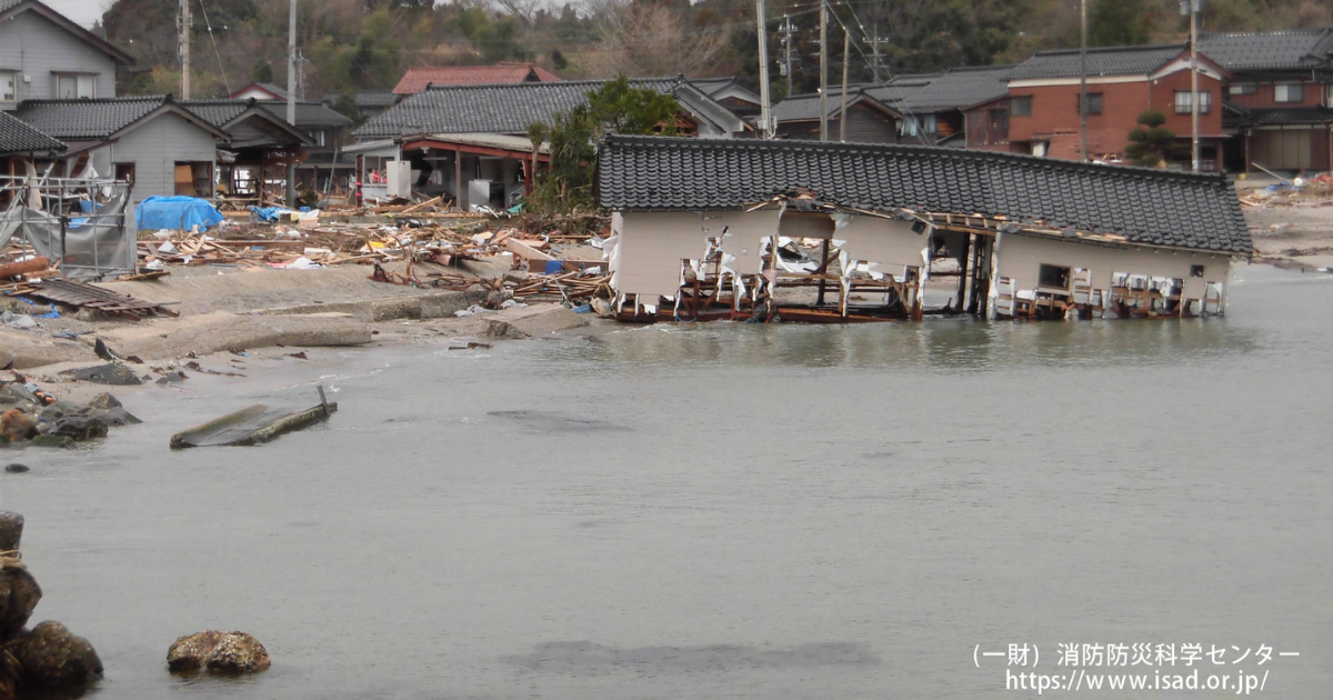 高潮リスクのイメージ